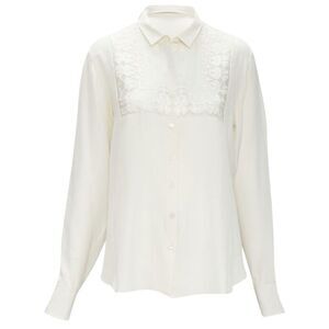 Christian Dior Silk Sheer Floral Shirt